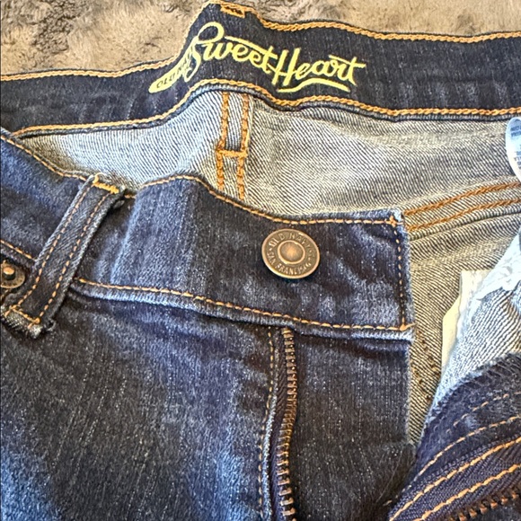 Old Navy Dark Blue Ankle Jeans - Picture 4 of 6